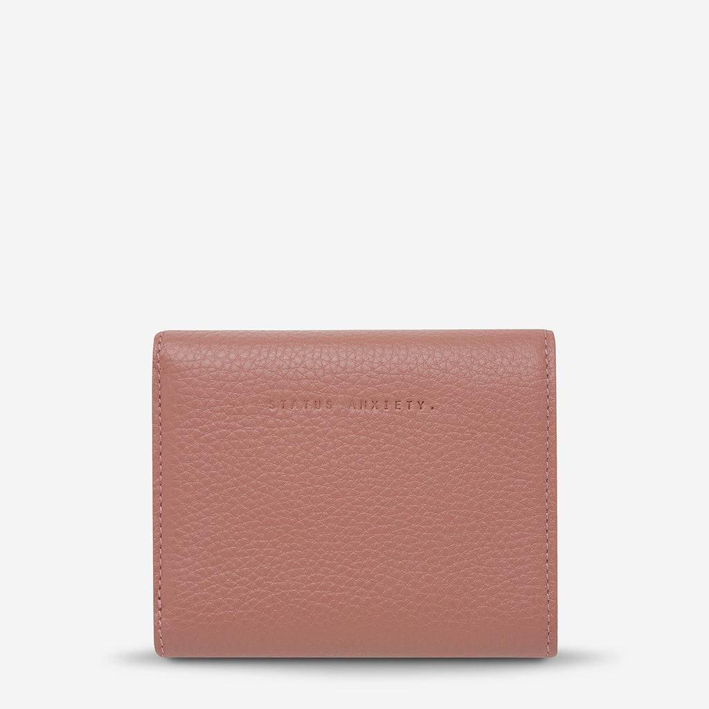 Status Anxiety Lucky Sometimes Wallet Dusty Rose