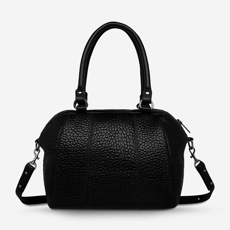 Status Anxiety Force of Being Bag Black Bubble Stitch Boutique NZ
