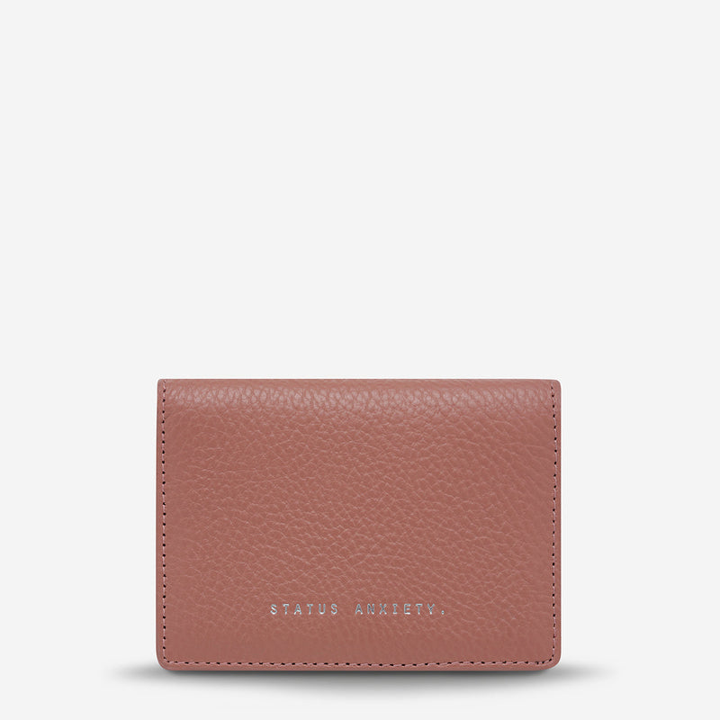 Status Anxiety Easy Does it Wallet - Dusty Rose | Stitch Boutique NZ