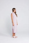 Thing Thing Squiggle Tank Dress - Creamy Lilac