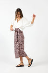 Drama the Label It's a Wrap Skirt - Animal