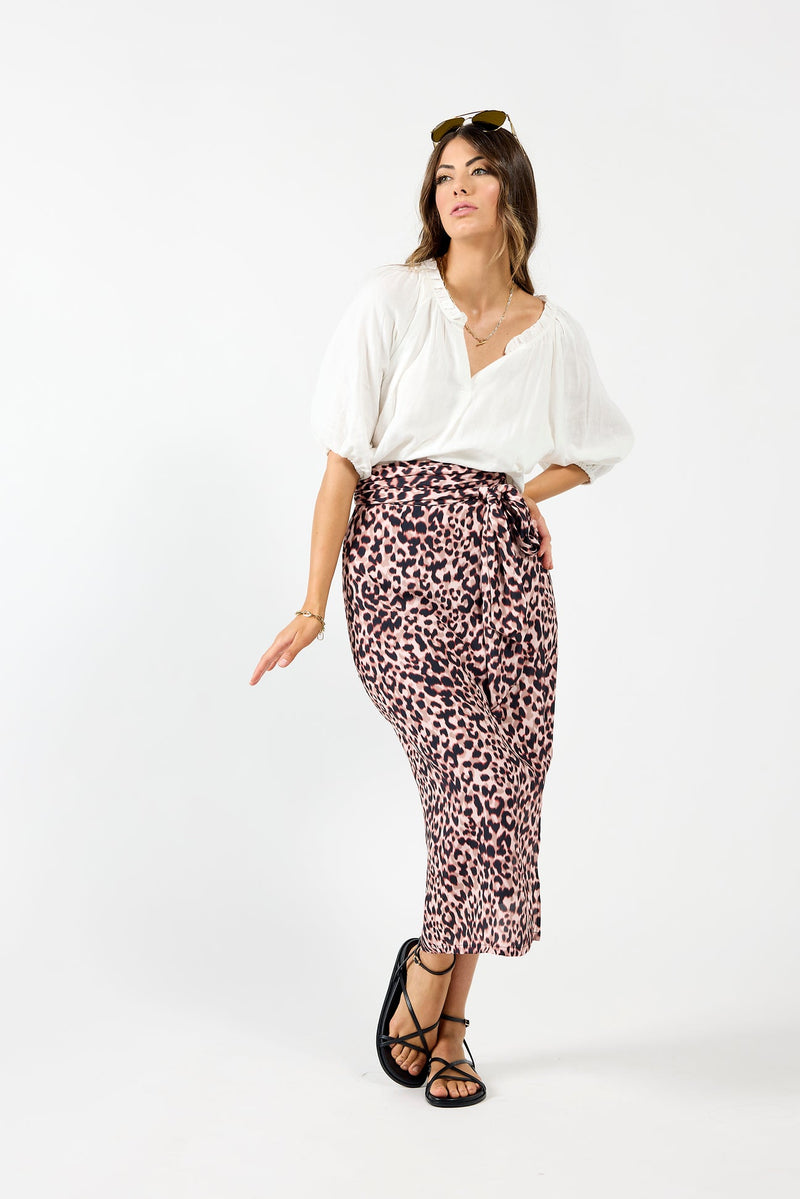 Drama the Label It's a Wrap Skirt - Animal