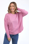 Foxwoods Farrah Long Sleeved Top - Rose