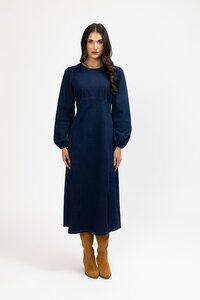 Leila + Luca Macey Dress - Indigo