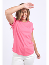 Foxwood Manly Tee - Hot Pink