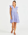 Sass Phillipa Dress - Blue/Pink Gingham