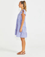 Sass Phillipa Dress - Blue/Pink Gingham