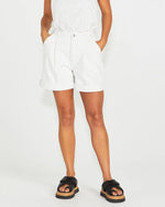 Sass Wyatt Denim Shorts - White