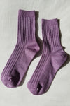 Le Bon Shoppe Her Socks Lurex - Lilac Glitter