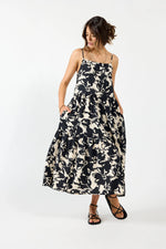 Drama The Label Hillary Dress - Mono Print