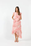 Drama the Label Freya Dress - Pink Marble