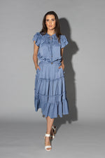 Drama the Label Hatton Dress - Denim Blue