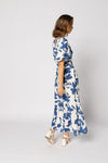 Drama the Label Halo Dress - Blue Flower