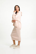 Home-Lee Tube Skirt - Peach