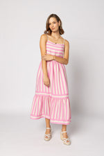 Drama the Label Olivia Dress - Candy Stripe