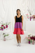 Home-Lee Mischa Dress - Black/Orchid/Berry