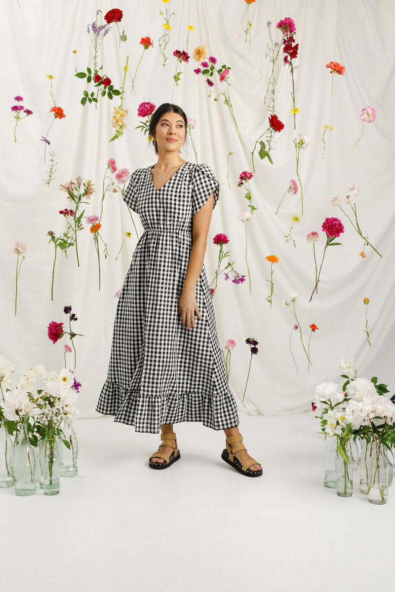 Greta gingham dress shop