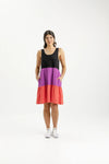 Home-Lee Mischa Dress - Black/Orchid/Berry