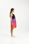 Home-Lee Mischa Dress - Black/Orchid/Berry