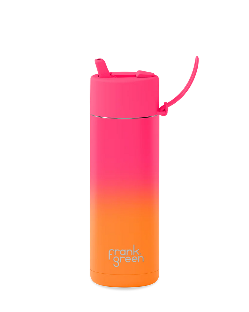 Frank Green 20oz Ceramic Reusable Bottle Gradient Summer Sunset (595ml)