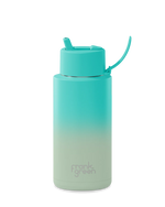 Frank Green 34oz Ceramic Reusable Bottle Gradient - Bondi Bliss (1L)