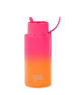 Frank Green 34oz Gradient Ceramic Reusable Bottle - Summer Sunset (1L)