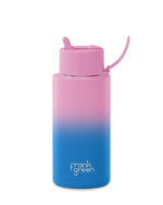 Frank Green 34oz  Ceramic Reusable Bottle Gradient - Wild Orchid (1L)