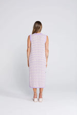 Thing Thing Squiggle Tank Dress - Creamy Lilac