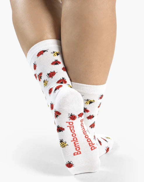 Bamboozld Womens Sock - Ladybug