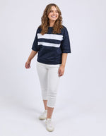 Elm Nico Sweat - Navy