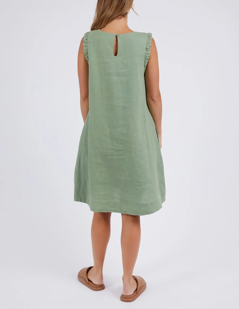 Foxwood Bastia Dress - Fern