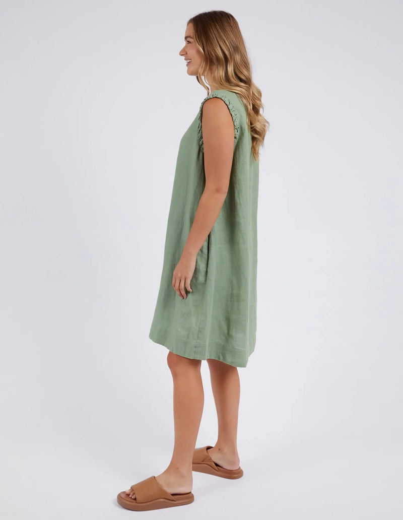 Foxwood Bastia Dress - Fern