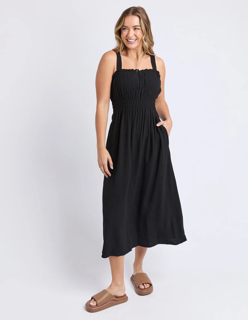 Foxwood Dandelion Dress - Black