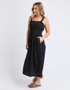 Foxwood Dandelion Dress - Black
