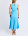 Foxwood Azure Dress - Aqua Blue