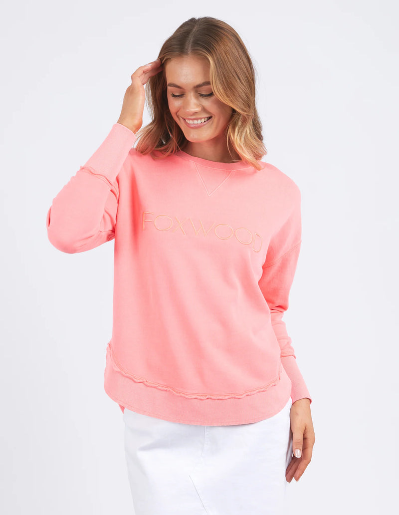 Foxwood Simplified Crew - Neon Pink