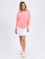 Foxwood Simplified Crew - Neon Pink