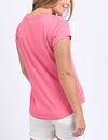 Foxwood Manly Tee - Hot Pink