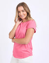 Foxwood Manly Tee - Hot Pink