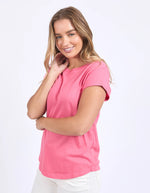 Foxwood Manly Tee - Hot Pink