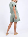 Foxwood Hustler Tee - Iceberg Green