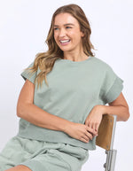 Foxwood Hustler Tee - Iceberg Green