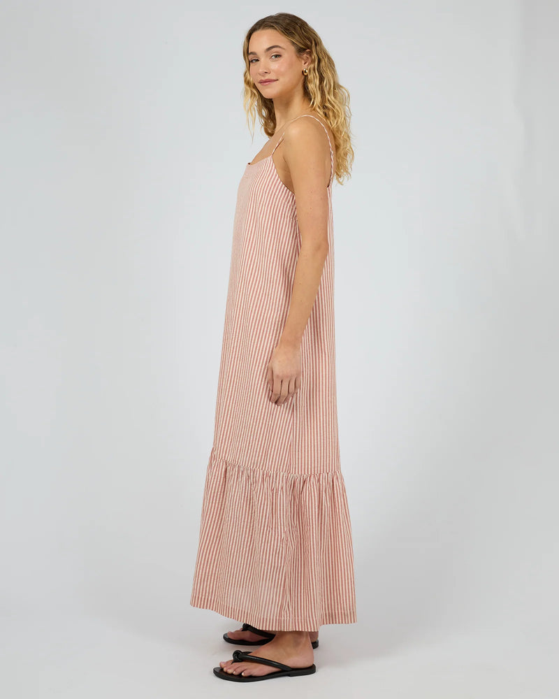 Silent Theory Fletcher Maxi Dress - Rust