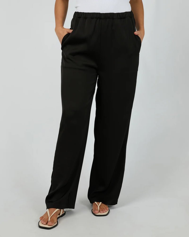 Silent Theory Raya Pant - Black