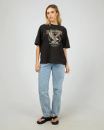 Silent Theory Airborne Tee - Washed Black
