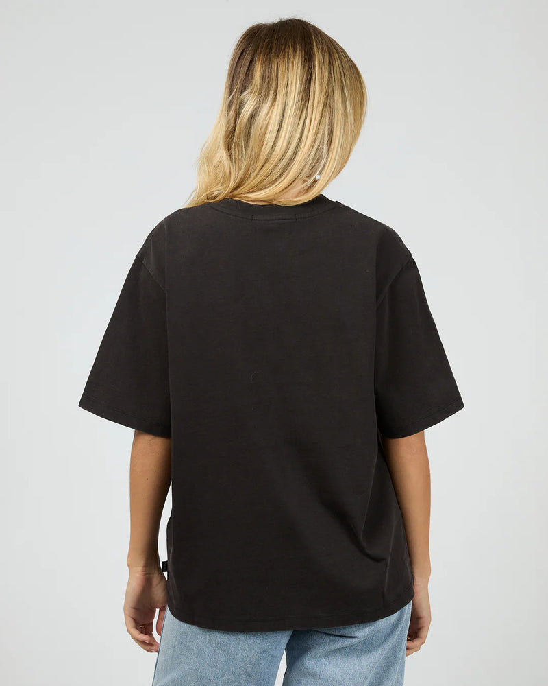 Silent Theory Airborne Tee - Washed Black