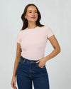 Silent Theory Bella Tee - Blush Marle