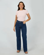 Silent Theory Bella Tee - Blush Marle