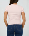 Silent Theory Bella Tee - Blush Marle