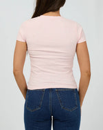 Silent Theory Bella Tee - Blush Marle